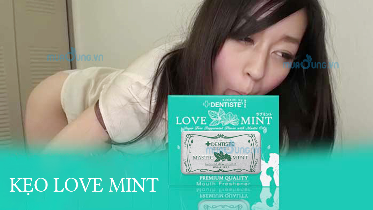 Kẹo phòng the Love mint - Thái lan.