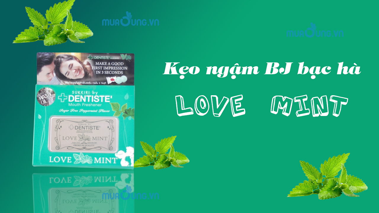 Kẹo ngậm BJ bạc hà