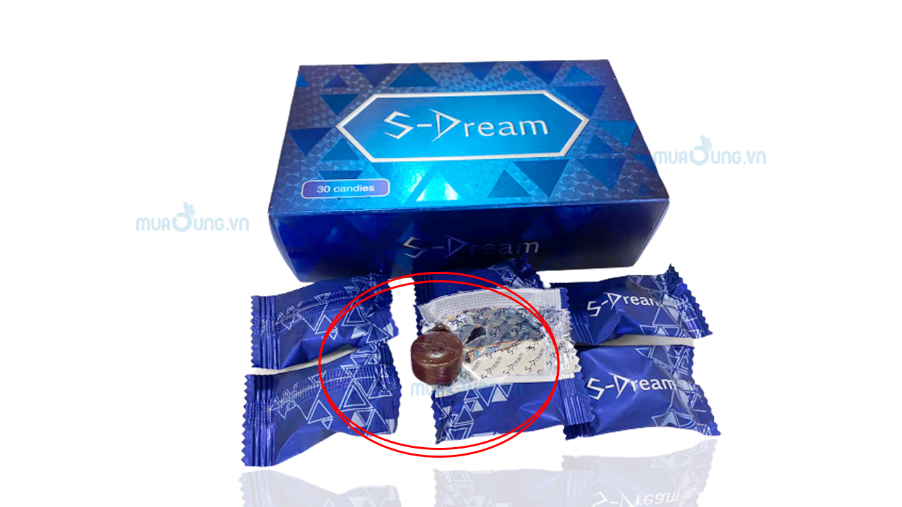 Kẹo ngậm cường dương S-dream tăng cường sinh lý nam hiệu quả