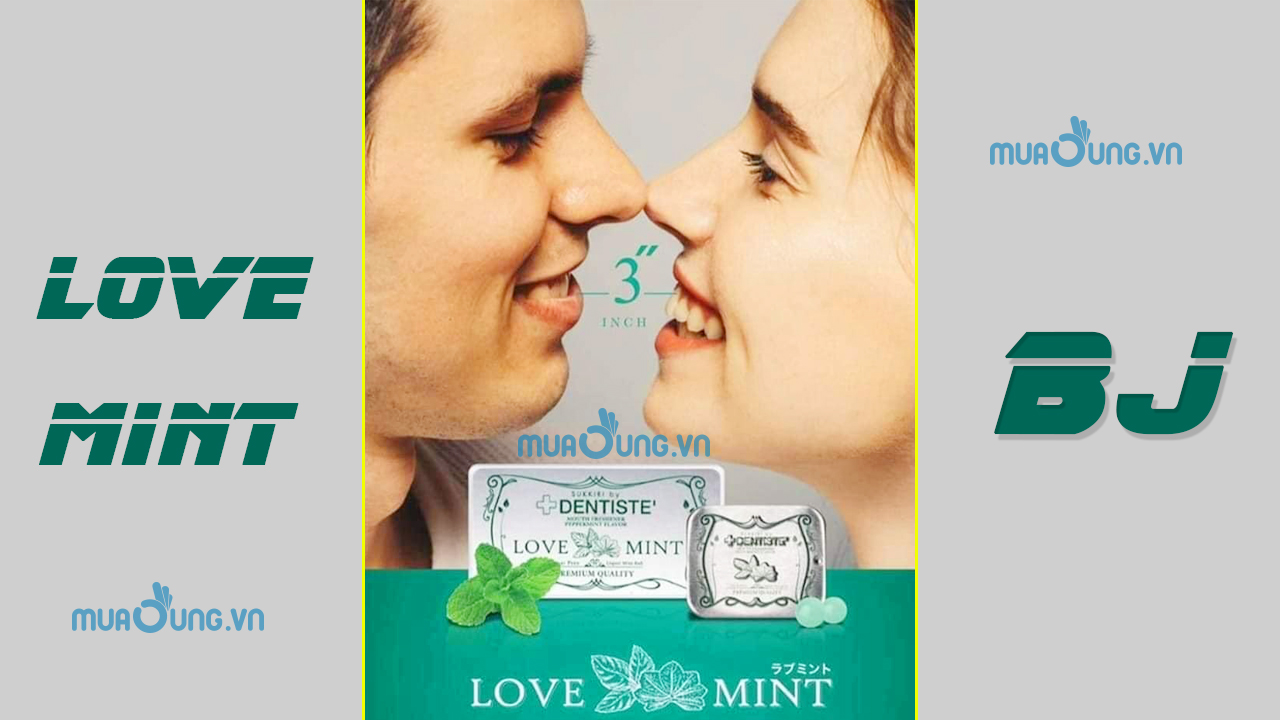 Kẹo ngậm bj (bú cu) Love Mint
