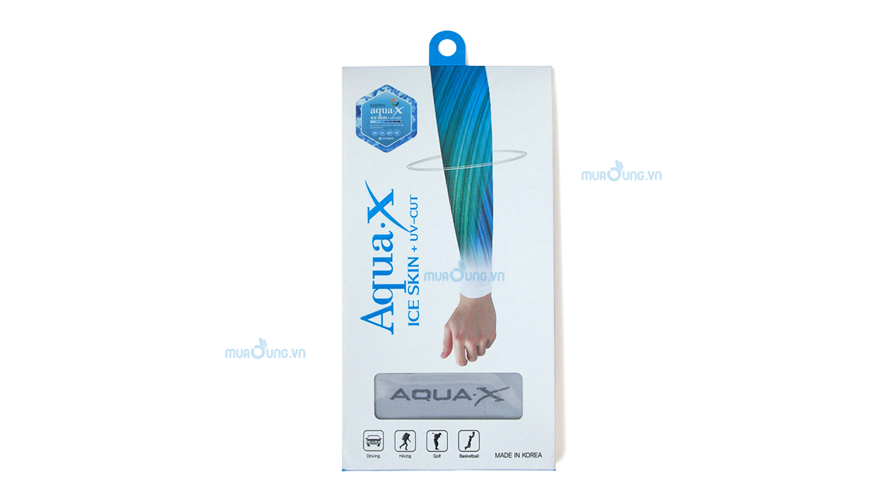 Ống tay chống nắng Hàn Quốc AquaX Ice Skin