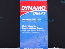 Chai thuốc xịt Dynamo Delay kéo dài thời gian quan hệ chuẩn MỸ