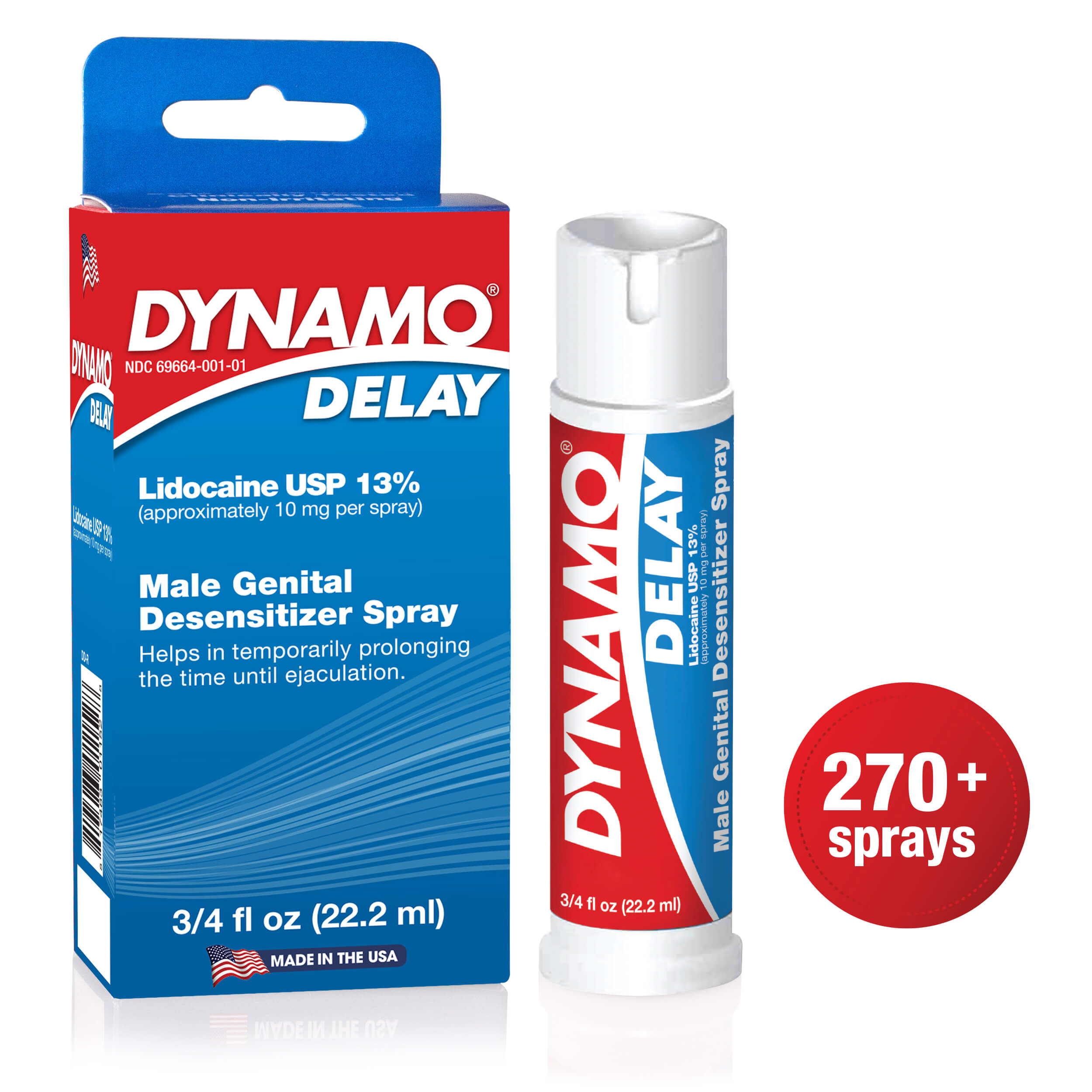 Dynamo Delay chính hãng USA, chai xịt ngăn xuất tinh sớm (2024)