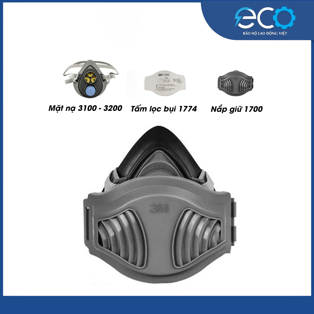 Mặt nạ phòng độc 3M 3200