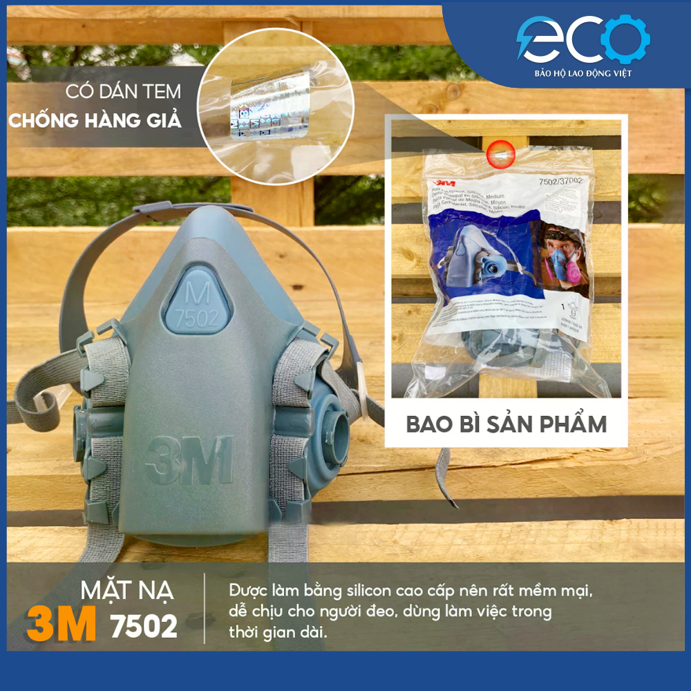 Thông Tin Sản Phẩm Mặt Nạ Lọc Độc 3M 7501/7502