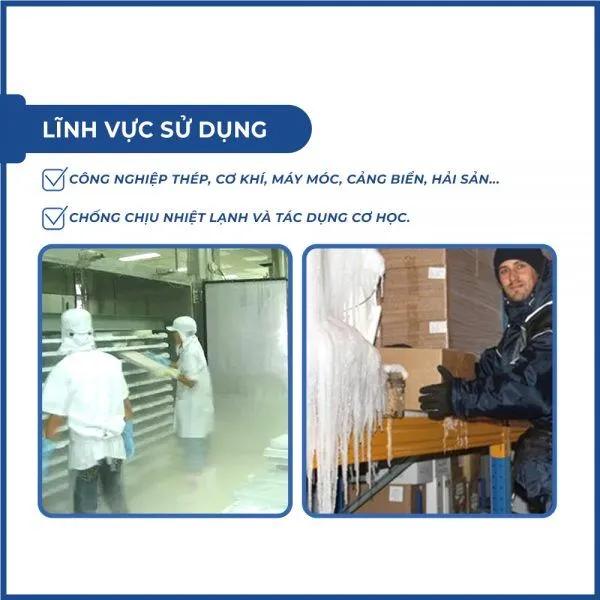 Bao tay phòng lạnh chịu được âm 30 độ C Deltaplus HERCULE VV750