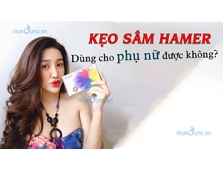 Kẹo  sâm Hamer dùng cho phụ nữ được không?