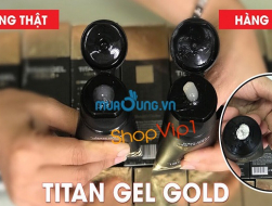 Cách phân biệt thật giả gel titan gold chính hãng