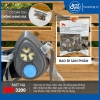 Bộ Mặt Nạ Ph&ograve;ng Độc 3M 3100/3200 K&egrave;m Phin 3301K-100, Tấm Lọc 7711 & Nắp 774