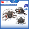 Mặt nạ ph&ograve;ng độc 3M 6100 / 6200 / 6300 chất liệu silicone mềm mại (chưa gồm phin lọc)