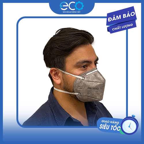 Khẩu trang 3M 9542, có dây đeo qua gáy, đạt chuẩn N95
