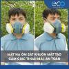 Bộ mặt nạ ph&ograve;ng độc 3M 7501/7502 k&egrave;m phin lọc 3M 6003 + Tấm lọc 5N11 v&agrave; nắp giữ 501 &ndash; Lọc hơi hữu cơ, v&ocirc; cơ 