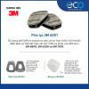 Mặt Nạ ph&ograve;ng độc 3M 6800 K&egrave;m Phin 6001 + 5N11 + 501 &ndash; Bộ 7 M&oacute;n Ch&iacute;nh H&atilde;ng, D&ugrave;ng Phun Sơn, Hơi H&oacute;a Chất