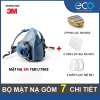 Bộ mặt nạ ph&ograve;ng độc 3M 7501/7502 k&egrave;m phin lọc 3M 6003 + Tấm lọc 5N11 v&agrave; nắp giữ 501 &ndash; Lọc hơi hữu cơ, v&ocirc; cơ 