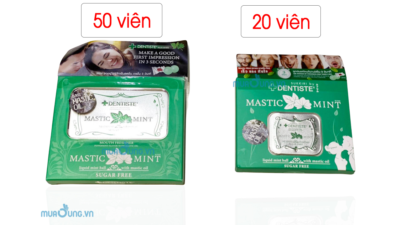 Kẹo phòng the love mint (hộp 50 viên) mẫu mới