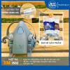 B&ocirc;̣ mặt nạ 3M 7501, 7502 kết hợp phin lọc 3M 6006, tấm lọc bụi 5N11 c&ugrave;ng nắp giữ 501 lọc hơi hữu cơ, kh&iacute; axit, amoniac, d&ugrave;ng phun sơn, h&oacute;a chất