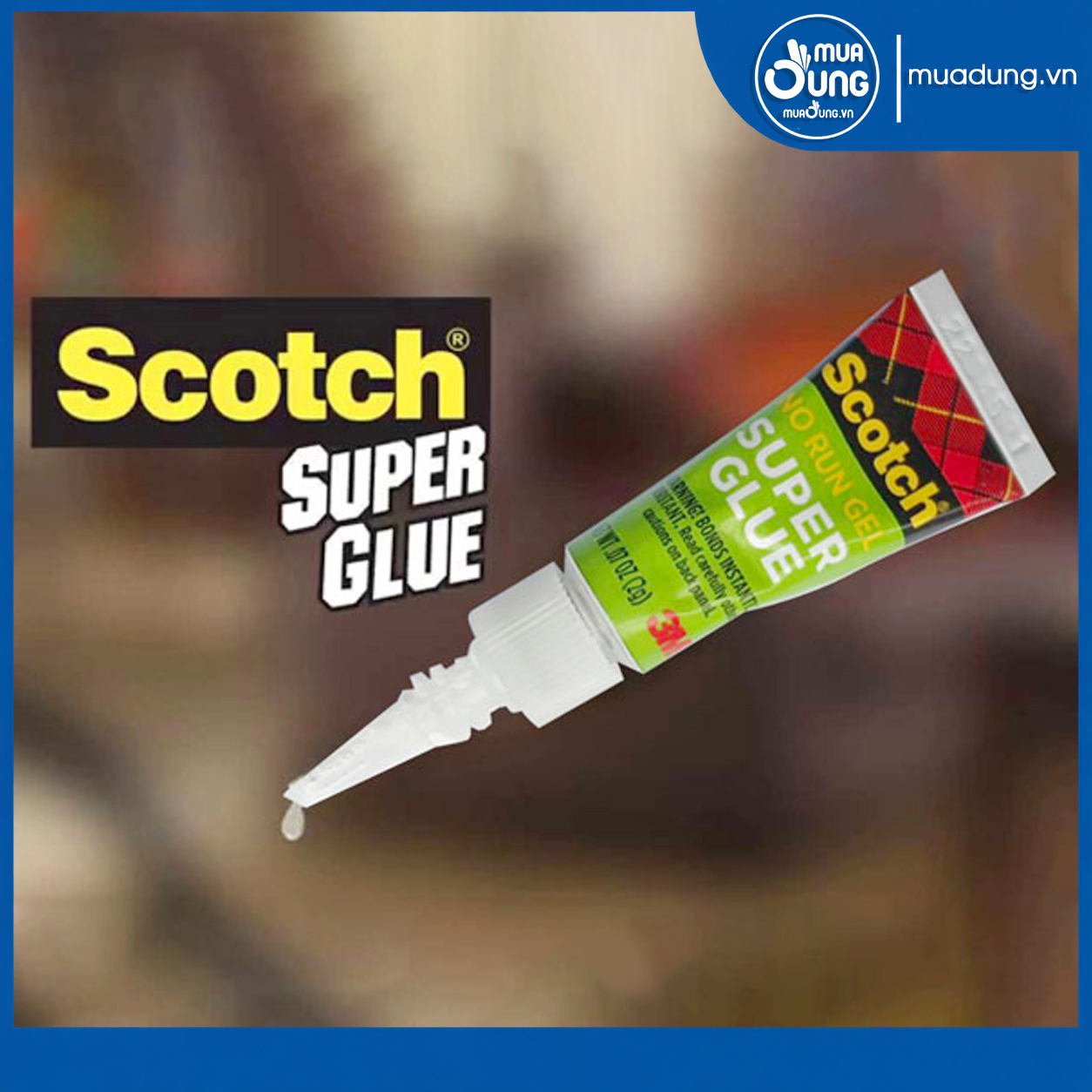 Keo 3M AD113 Super Glue 2g ch&iacute;nh h&atilde;ng &ndash; Keo d&aacute;n gi&agrave;y, gỗ, nhựa, cao su, kim loại