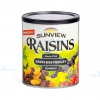 Nho Mỹ không hạt Sunview Raisins hộp 425gr