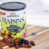 Nho Mỹ không hạt Sunview Raisins hộp 425gr