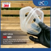 Combo (7 m&oacute;n) mặt nạ ph&ograve;ng độc 3M 6100/6200/6300 với phin lọc 3M 6001 kết hợp tấm lọc bụi 5N11 c&ugrave;ng nắp giữ 501. Mặt nạ chống bụi, chống độc, d&ugrave;ng phun sơn, phun thuốc