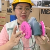 Bộ mặt nạ ph&ograve;ng độc 3M 7501/ 7502 k&egrave;m phin 2097 lọc bụi mịn, chống hơi độc, kh&iacute; h&agrave;n cắt đ&uacute;c kim loại