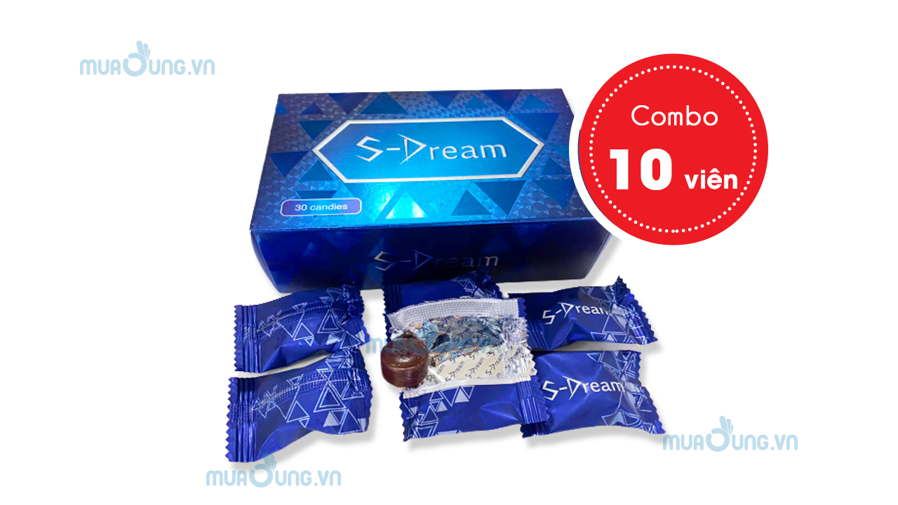 Kẹo sâm S-dream 10 viên