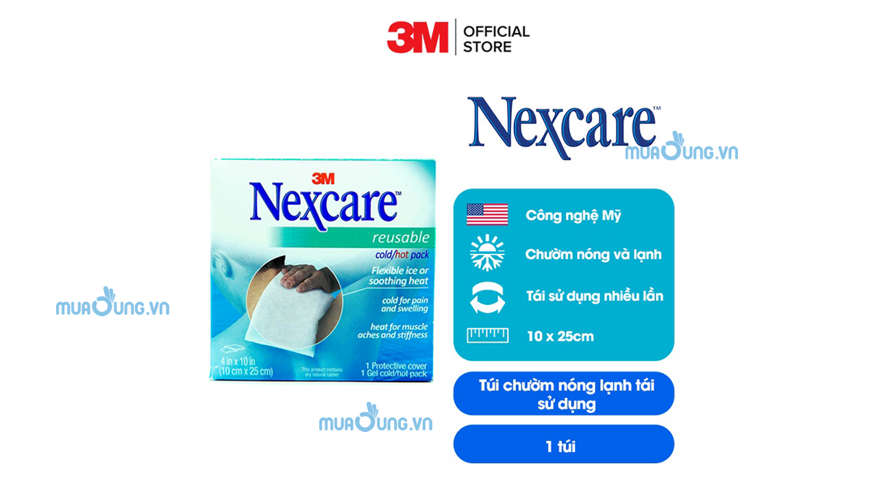 Túi chườm nóng lạnh 3M Nexcare 2671PEG sử dụng nhiều lần