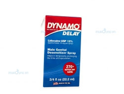 Chai xịt chống xuất tinh sớm kéo dài thời gian Dynamo delay mẫu mới nhất