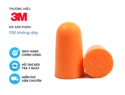 5 cặp n&uacute;t tai chống ồn 3M 1100 kh&ocirc;ng d&acirc;y ch&iacute;nh h&atilde;ng &ndash; Bọt xốp mềm, giảm ồn 29dB