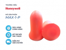 5 cặp n&uacute;t bịt tai chống ồn Honeywell MAX-1-P. D&ugrave;ng cho học tập, nghi ngơi, bảo hộ lao động