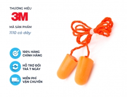5 cặp n&uacute;t bịt tai chống ồn 3M 1110 c&oacute; d&acirc;y ch&iacute;nh h&atilde;ng &ndash; &Ecirc;m tai, giảm tiếng ồn hiệu quả