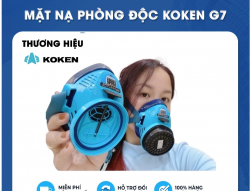 Mặt Nạ Chống Độc KoKen G7 Chính Hãng Nhật Bản