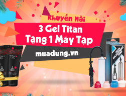 Mua 3 Titan Gel Black Tặng Ngay Máy Tập Dương Vật